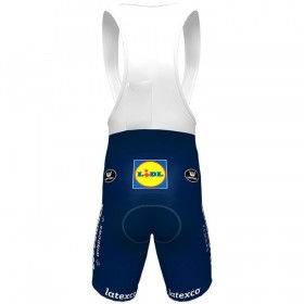 Tenue Cycliste et Cuissard à Bretelles 2021 Deceuninck-Quick-Step N003